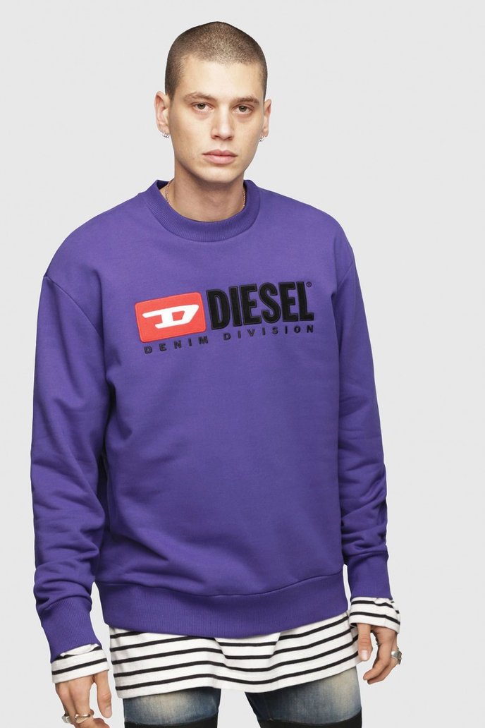 SCREWDIVISION SWEATSHIRT fialová