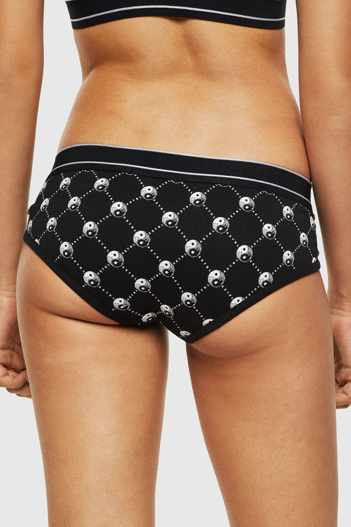 UFPNOXYTHREEPACK Uw Panties 3p černo-šedo-růžová