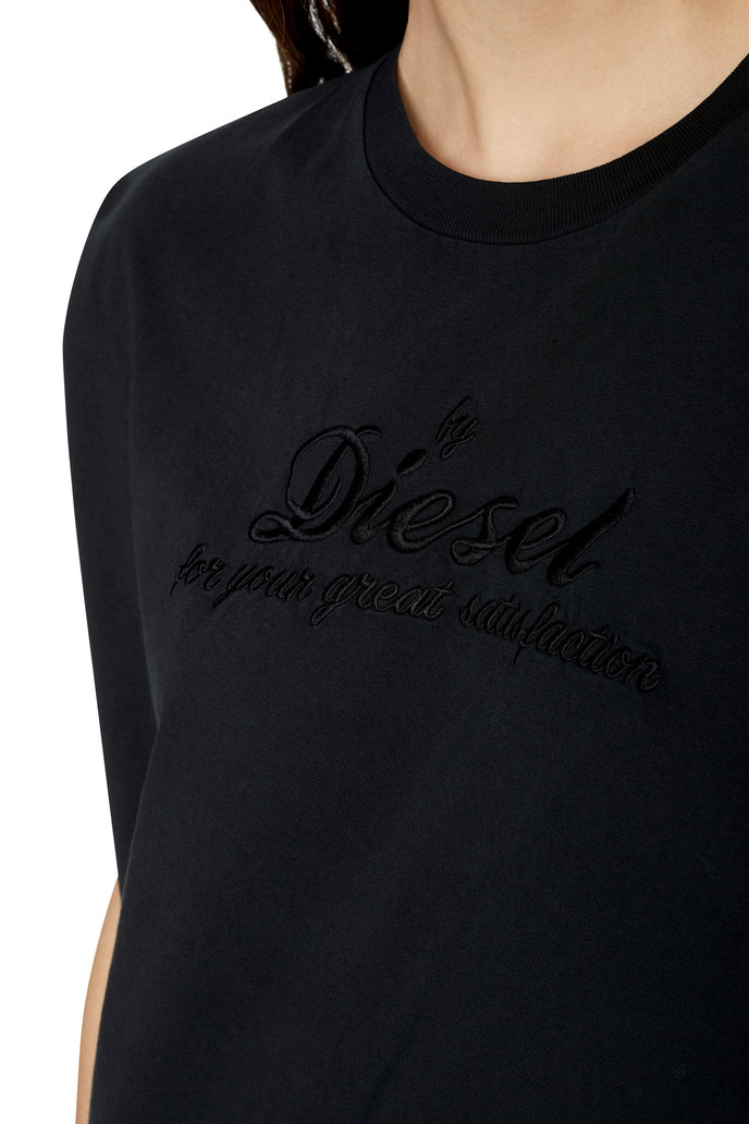 D-ROLLETTE DRESS černé
