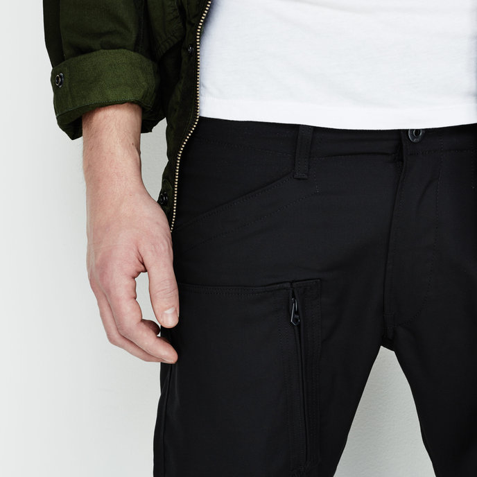 Powel 3D Tapered Pants černé
