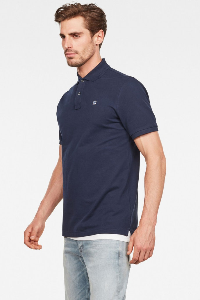 DUNDA POLO S/S modré