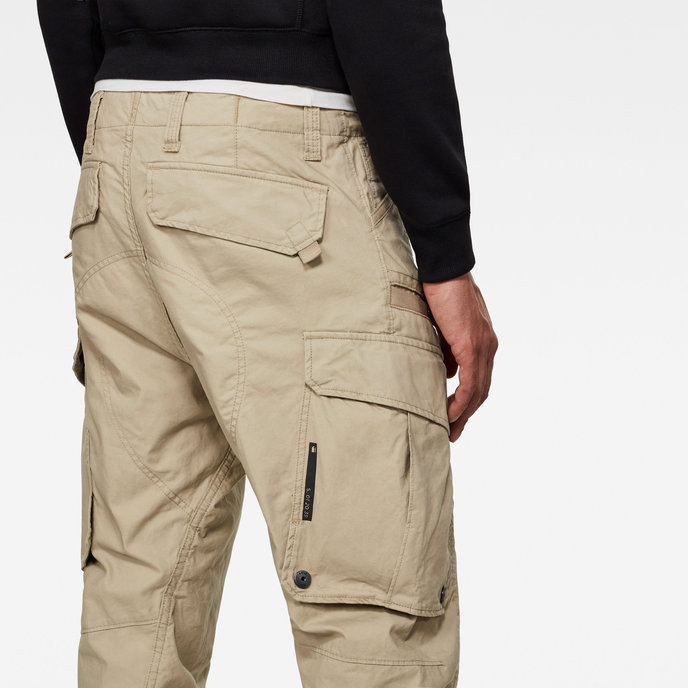 Droner relaxed tapered cargo pant pískové