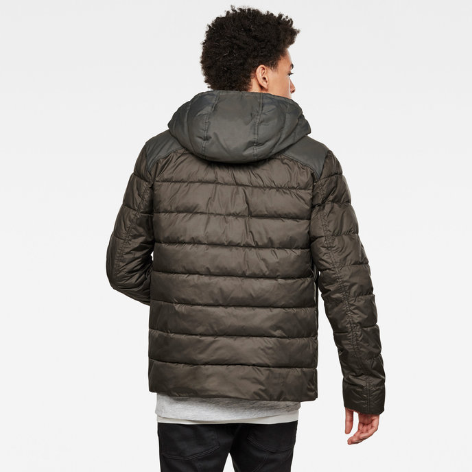 Attacc quilted hdd jacket zeleno-šedá