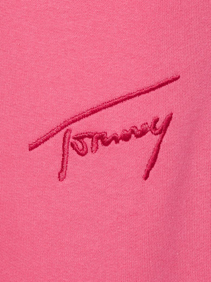 TJW TOMMY SIGNATURE SWEATPANT růžové