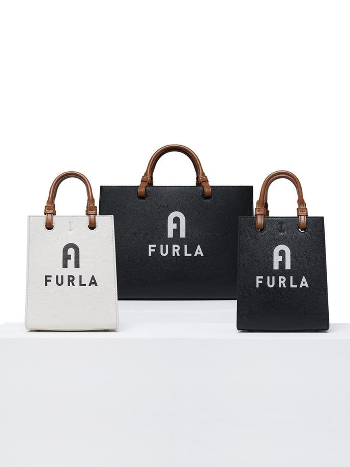 FURLA VARSITY STYLE L TOTE N/S 31.5 černá