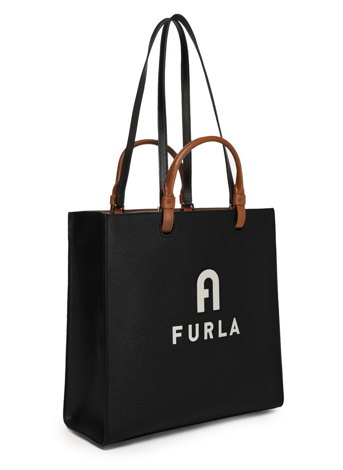 FURLA VARSITY STYLE L TOTE N/S 31.5 černá