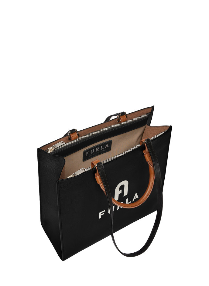 FURLA VARSITY STYLE L TOTE N/S 31.5 černá