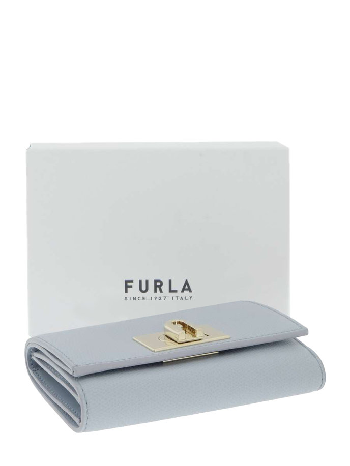 FURLA 1927 M COMPACT WALLET modrá