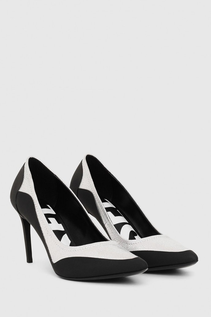 SLANTY DSLANTY MHB shoes černo-stříbrné